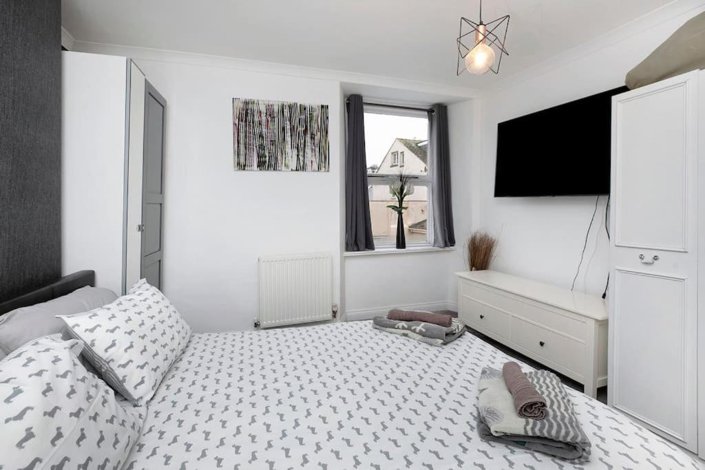 Beach Front Flat Shaldon With Parking المظهر الخارجي الصورة