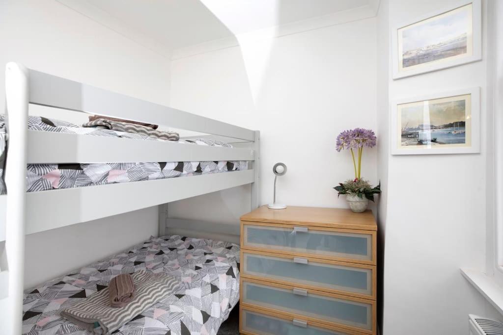 Beach Front Flat Shaldon With Parking المظهر الخارجي الصورة