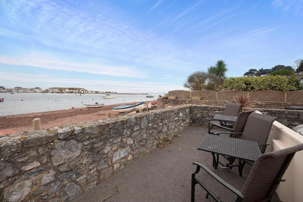 Beach Front Flat Shaldon With Parking المظهر الخارجي الصورة